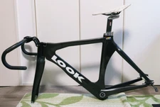 Look 496 Track Carbon Frame Set Size S Seat tube 565mm Weight 2,400g From Japan