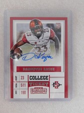 2017 Panini Contenders Draft Picks - College Ticket Damontae Kazee #273 (AU, RC)