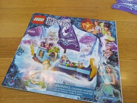 Lego 41073 Elves Nadia's &Eacute;pic Adventure Ship 💯 Complete 