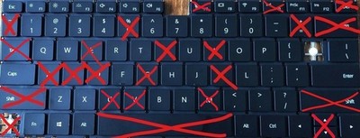 Tastatur Taste Scharnier Keyboard Key Hinge | Huawei MateBook X Pro and others