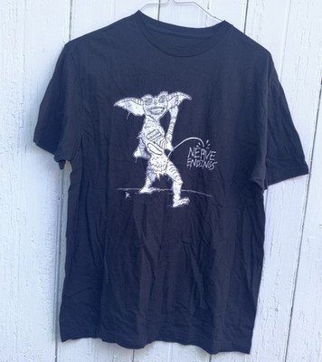 Nerve Endings SPIKE GREMLINS Band Shirt UK Punk Rock Hardcore Agent Orange L