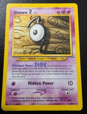 2000 Pokemon Neo Destiny #27 Unown (G) MP on eBay