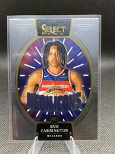 2024-25 Panini Select Basketball Neon Icons #6 BUB CARRINGTON Rookie RC Wizards
