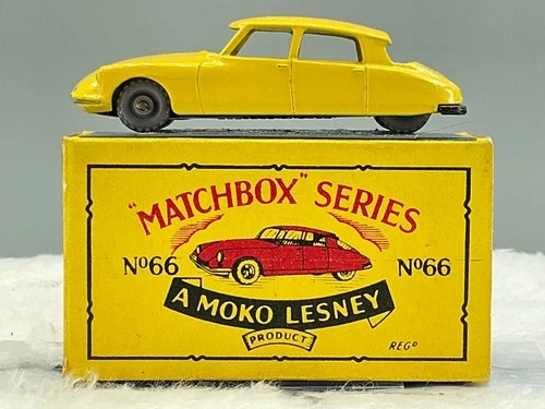Matchbox Lesney#66A,Citreon,1959. regular wheels, boxed all original.