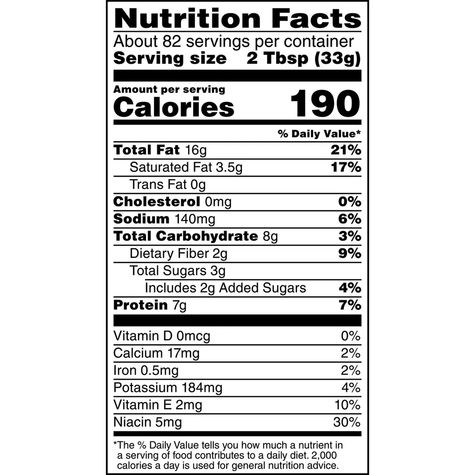 Manteiga de amendoim extra cremosa Jif, 2 unidades/48 oz. - Imagem 3 de 3