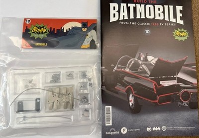 AUSGABE 10 FANHOME BUILD THE 1966 BATMOBILE TV SERIE BATMAN AUTO MASSSTAB 1/8