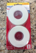 Equate Sports Tape 1.5" x 10 yds White 2 Rolls