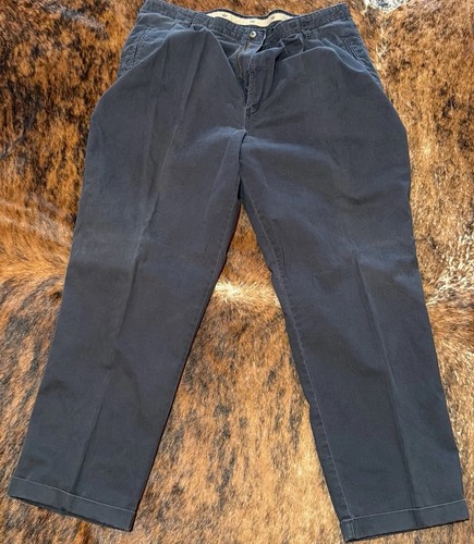 Levi's, Vintage Double Pleated Dockers Levi Strauss black Pants 40x32 Made in USA 1995