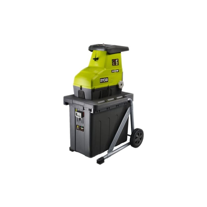 Broyeur de vegetaux RYOBI RSH3045U pour nettoyer le jardin en automne