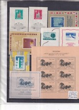 Poland 1955/58 MNH Nice lot of 9 blocs see scan cv 178€
