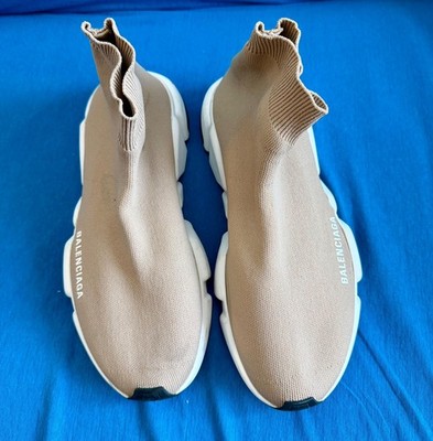 Balenciaga speed trainer women size 9 Tan