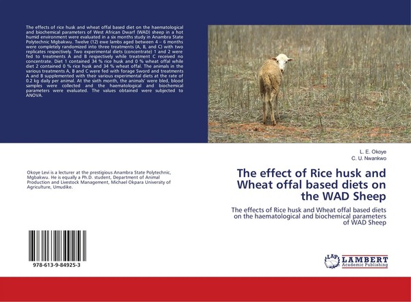L. E. Okoye (U. A.) | The Effect Of Rice Husk And Wheat Offal Based Diets On...-image