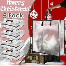 Wreath Storage Bag, 25 Inch, 5 Packs for Home Storage and Organization