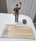 1985 GI Joe ARAH v1 Flint Incomplete w/File Card Great Condition