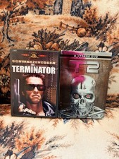 The Terminator + T2 Extreme DVD Lot Schwarzenegger Sci-Fi Action Bundle