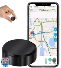 GPS Tracker for Vehicle, Magnetic Mini Locator Real Time，No Subscription, Ant