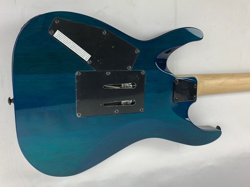 ESP LTD MH-203QM See Thru Blue Electric Guitar B-Stock MH203 QM - Picture 15 of 22
