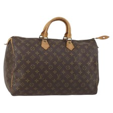 Borsa a mano Louis Vuitton Monogram Speedy 40 M41522 LV originale 144455