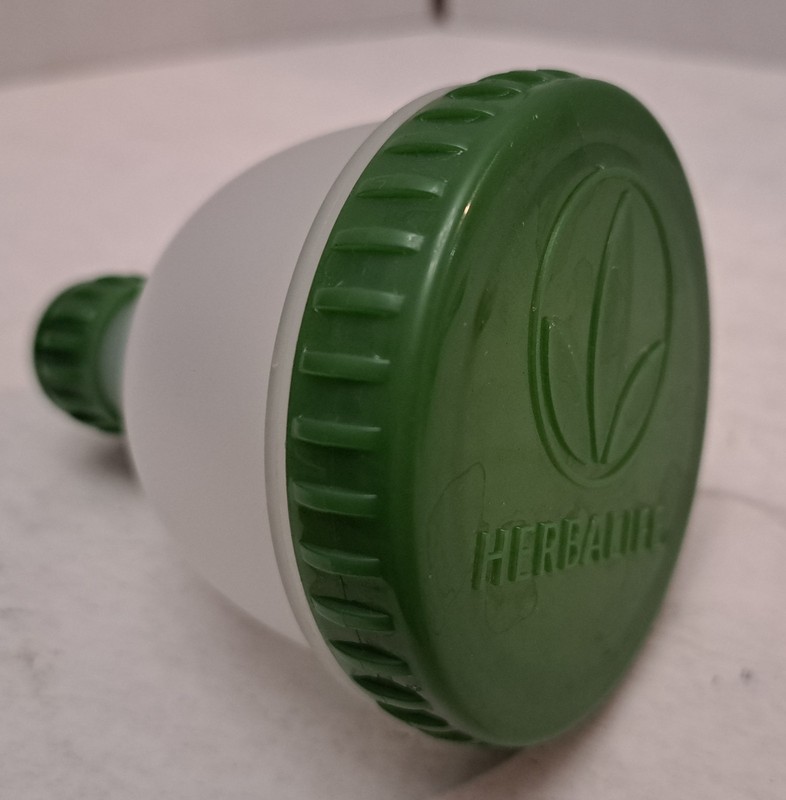 Herbalife Nutrition Travel Protein Funnel Storage Container Excellent Condition 