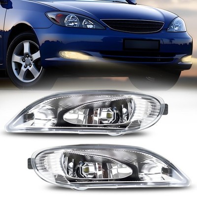 Toyota Camry Corolla Solara Fog Light Kit 2002-2008 Bumper 9006 Halogen 12V 55W