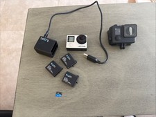 Go Pro Hero 4 Silver Edition Action Camera BUNDLE Lot. Works Great.  Z35