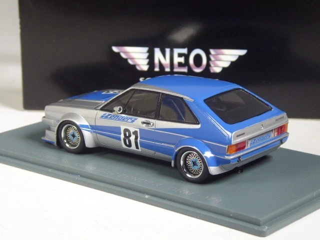 (KI-06-41) Neo Scale Models 45245 VW Scirocco Gr. 2 Zender DRM 1978, 1:43 in OVP - Bild 2 von 2