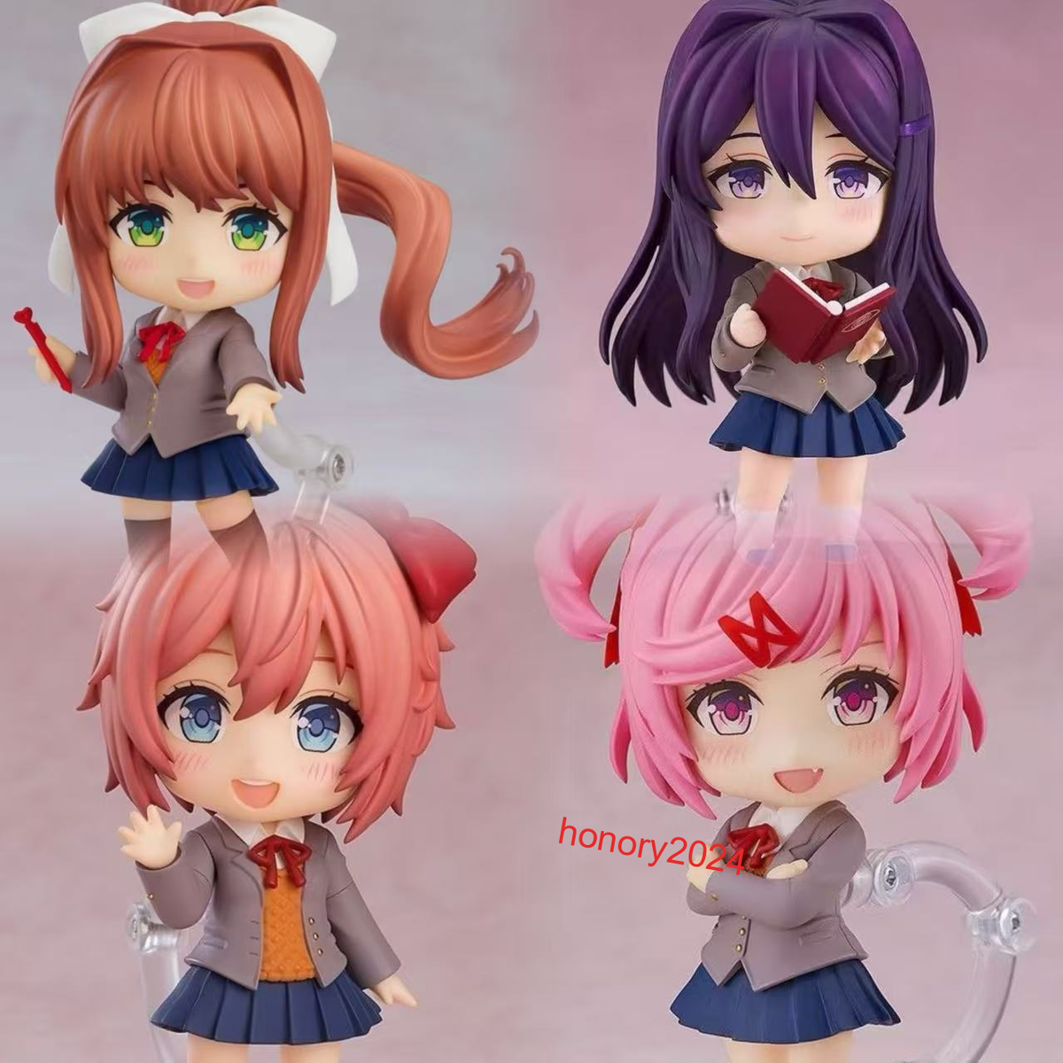 Doki Doki Literature Club Yuri Sayori Natsuki Monika Action Figure