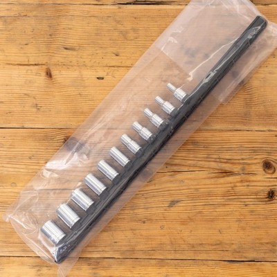 Tekton 1/4'' SAE Steckschlüsselsatz auf einer Schiene SHD90101 (NICHT METRISCH)