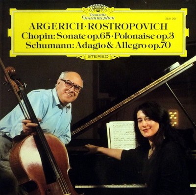 Argerich - Sonate Op. 65 · Polonaise Op. 3 / Adagio & Allegro Op. 70, LP, (Vinyl