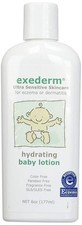 Exederm Hydrating Baby Lotion Ultra Sensitive Skincare Fragrance Free 6 Ounce