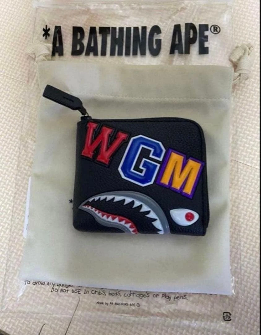 A Bathing Ape Black Wallets for Men for sale | eBay