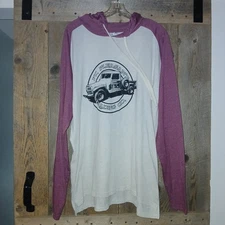 Men's L Live & Tell PT PLEASANT TRADING Willy's Split Window JEEP Truck L/S Tee