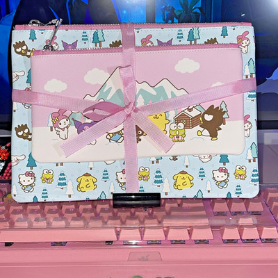 2024 Sanrio Hello Kitty & Friends Mountain Climbers 2 Pencil Pouches Med & Lg