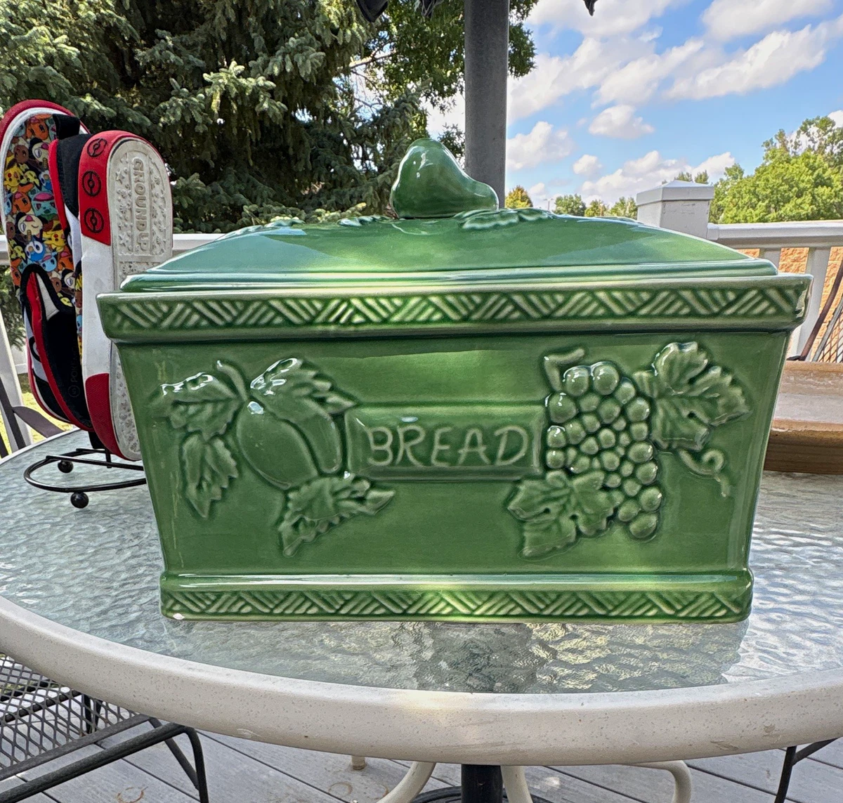 ceramic bread box products for sale | eBay
