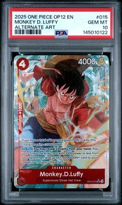 2025 ONE PIECE モンキー・D・ルフィ ALT ART 2025 ONE PIECE OP12-LEGACY OF THE MASTER ALTERNATE ART MONKEY D