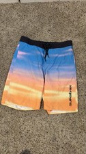 Quicksilver Everyday Faded Tide 14  Boardshorts Size 28 Swim Trunks