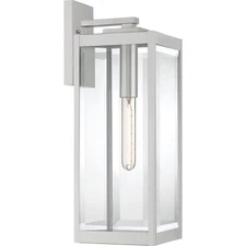 Westover 1-Light Large Outdoor Wall Lantern in Transitional Style 20 Inches Tall