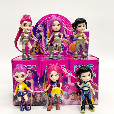 KPop Idol Girl Group 4'' Mystery Blind Box Figur Popstar Film Figur Spielzeug