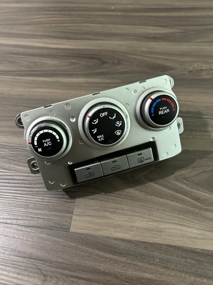 Unidad de módulo de control climático de temperatura calentador de aire acondicionado Hyundai Veracruz 2007-2012 OEM Foto 2 de 4