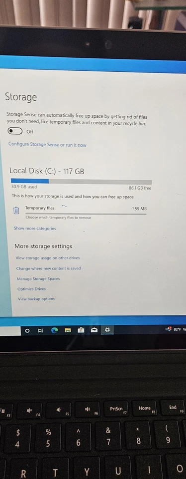 Tablet/Leer anuncio Microsoft Surface Pro 4 12.3" i5-6300U 128GB 4GB RAM Wins10 #3M07 Foto 3 de 4
