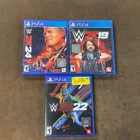 PS4 WWE 2K19 2K22 2K24(Playstation 4) 3 Games Free Shipping