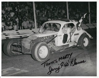 Authentic Autographed Jerry Red Klauss 8x10 Photo