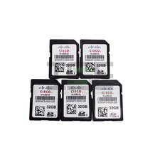 CISCO 32GB FLASH SD CARD 16-4389-02 FOR UCS SERVERS SDSDAF3-032G-228 (LOT OF 5 )