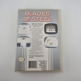 Blades of Steel Nintendo Nes - Box Only - Rental Case (No Game)