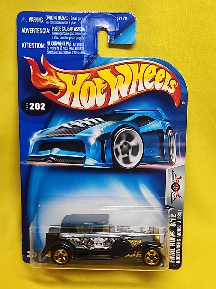 2003 Hot Wheels Final Run Duesenberg Model J 1931 #202 NIP 🔥A7 - Image 2 of 4