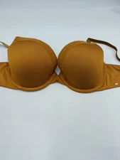 SAVAGE X FENTY Size 36 B Gold Balconette Underwire Bra
