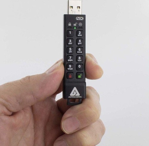Clé sécurisée Apricorn Aegis 3NX 4 Go, clé USB-A 3.0 - Photo 2/2