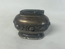 Vintage 1950's Ronson Melrose Table Lighter USA Made Floral Design
