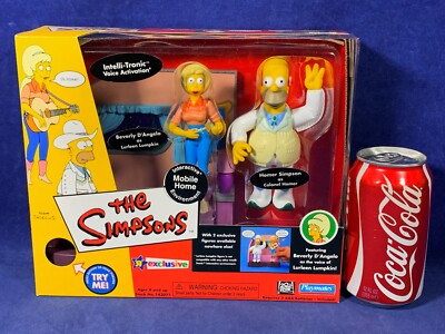 MOBILE HOME Playset WOS Simpsons BEVERLY D'ANGELO Lurleen Lumpkin