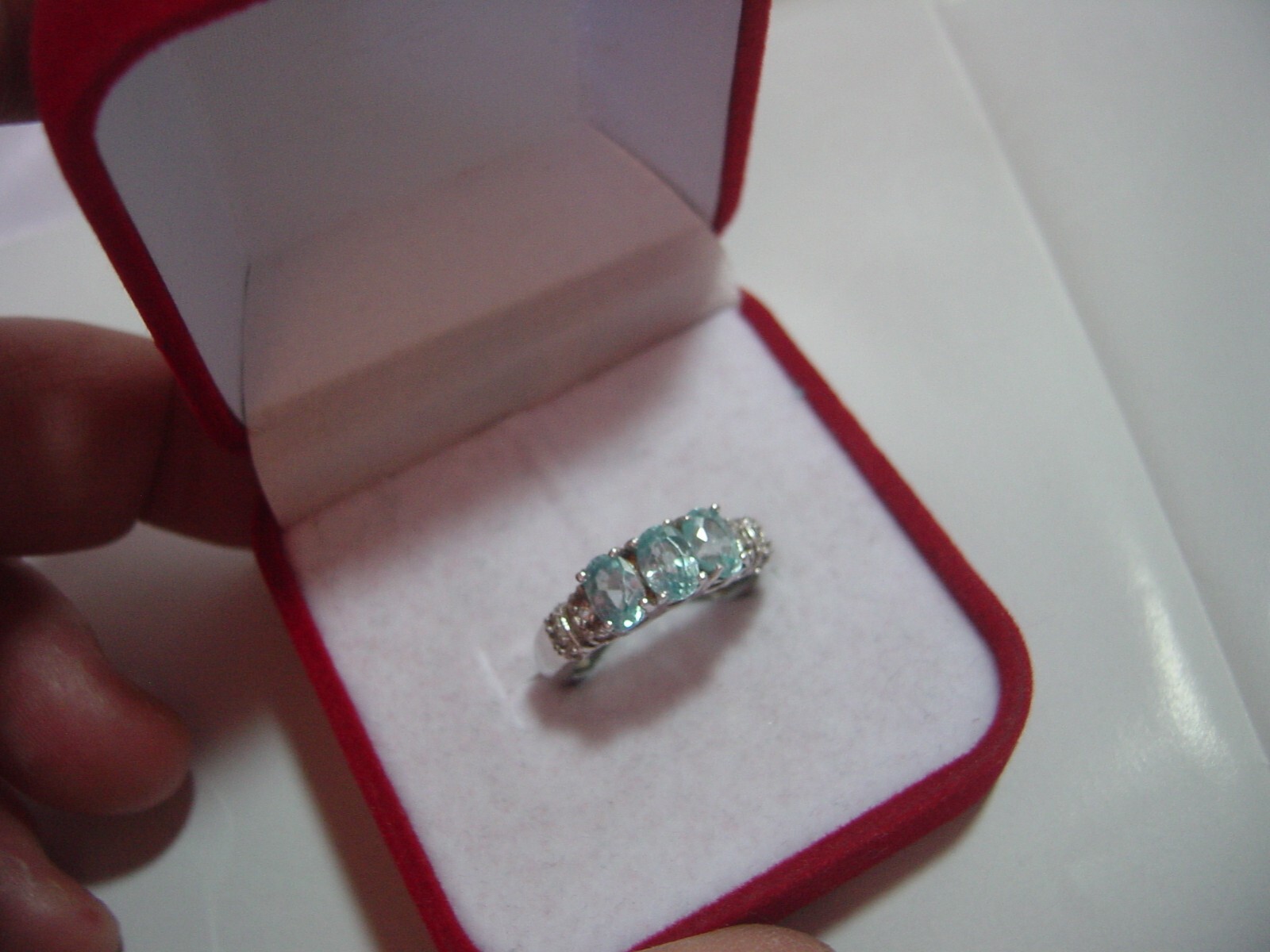 Vintage Solid Silver classic Ring "Superb Natural… - image 1